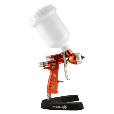 SAGOLA 4600 DIGITAL AQUA краскопульт с электронным манометром 1,3 XL